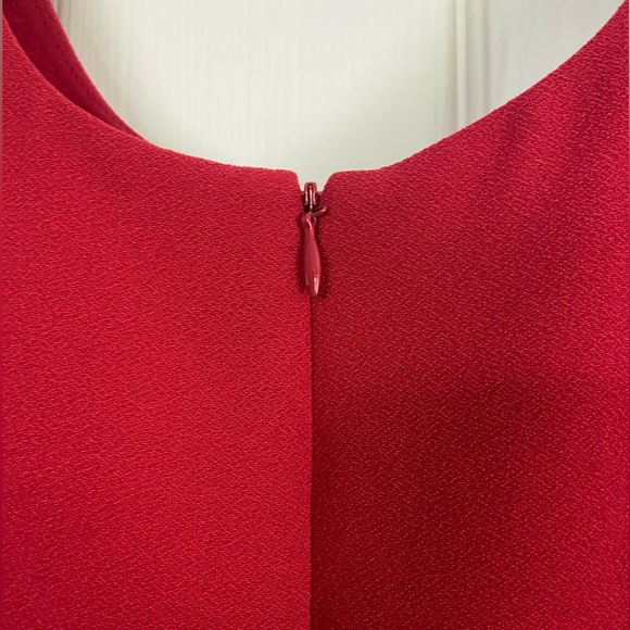 Red midi dress - Picture 5 of 5